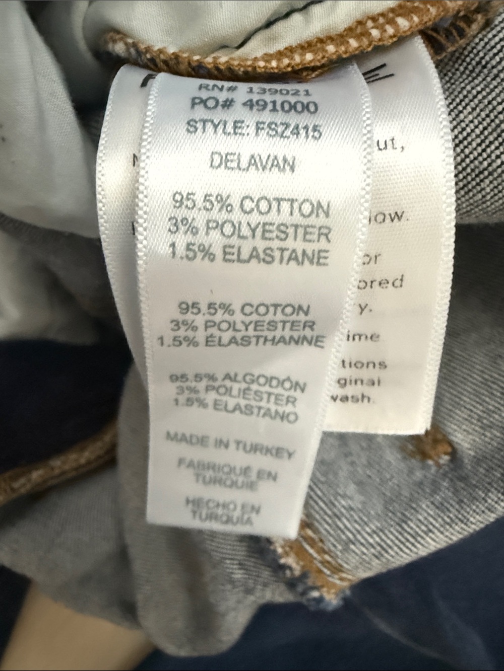 Frame Denim Delavan Dark Blue Flared Wide-Leg Jeans - Picture 3 of 9